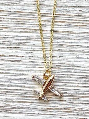 Airplane Necklace